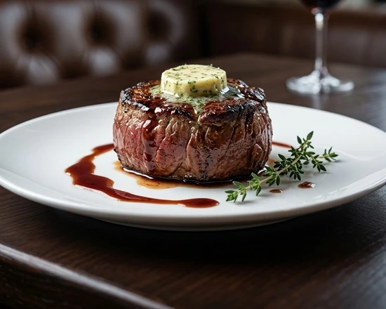 Wood-fire-roasted prime rib at a northwest Calgary steakhouse